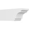 Ekena Millwork Standard New Brighton Architectural Grade PVC Rafter Tail, 5"W X 6"H X 16"L RFTP05X06X16NEB - alternate 1